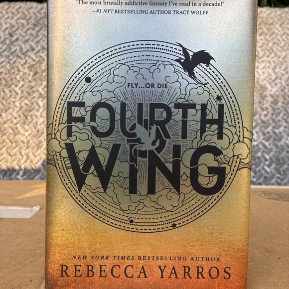 Fourth Wing Original Hardcover Empyrean Series Rebecca Yarros - Picture 1 of 7